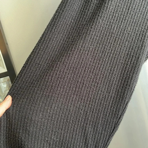 Joah Brown knit wide leg pants S/M - Picture 2 of 5